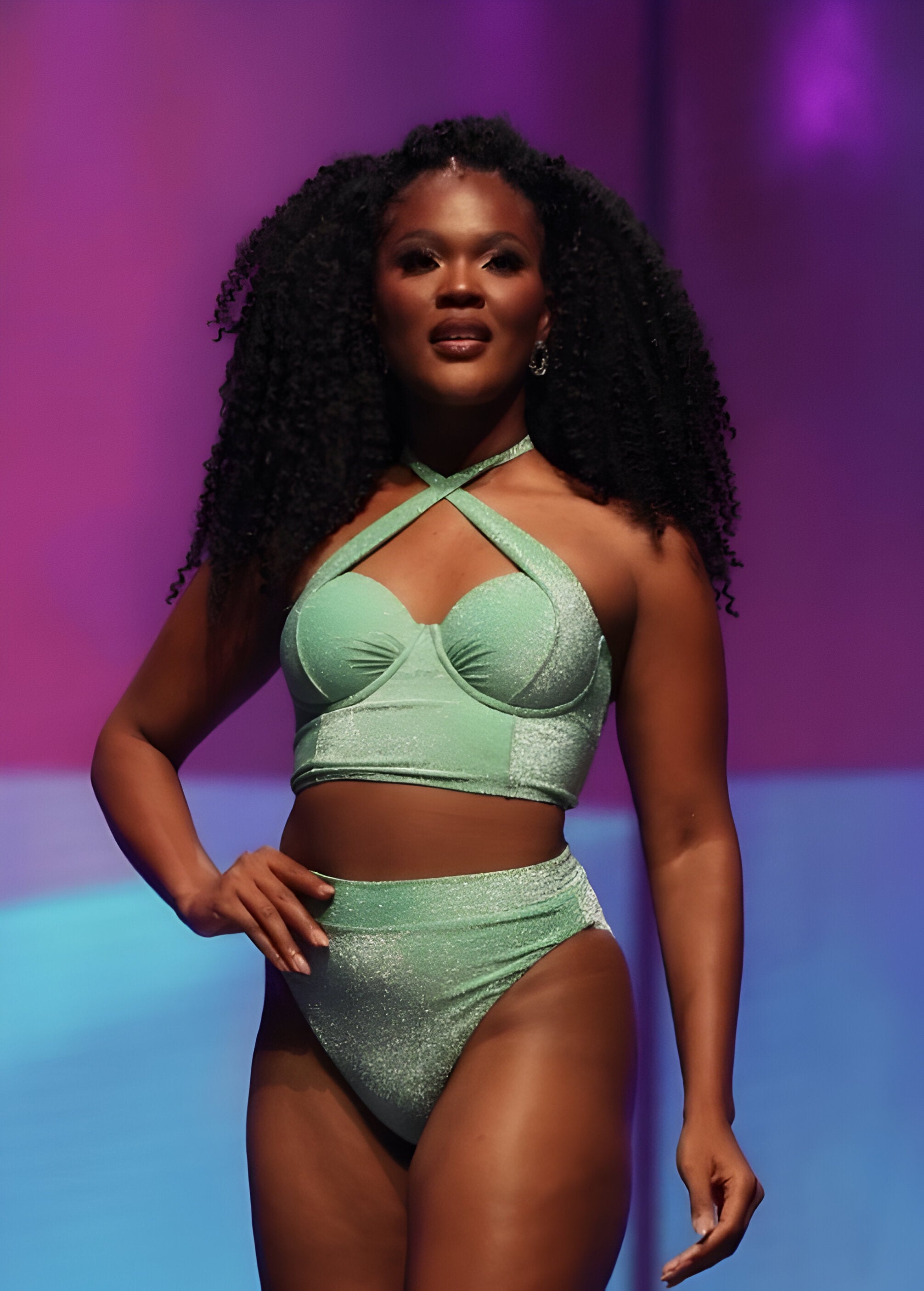 Mermaid Crop Corset Top