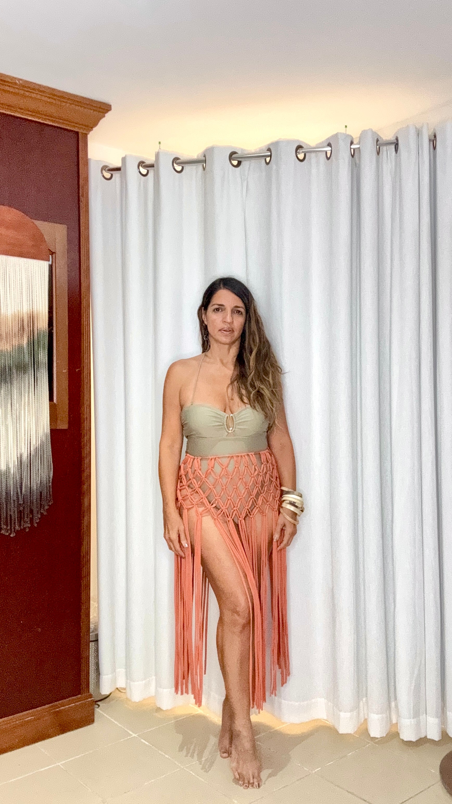 Medusa Macrame All In One Coverup