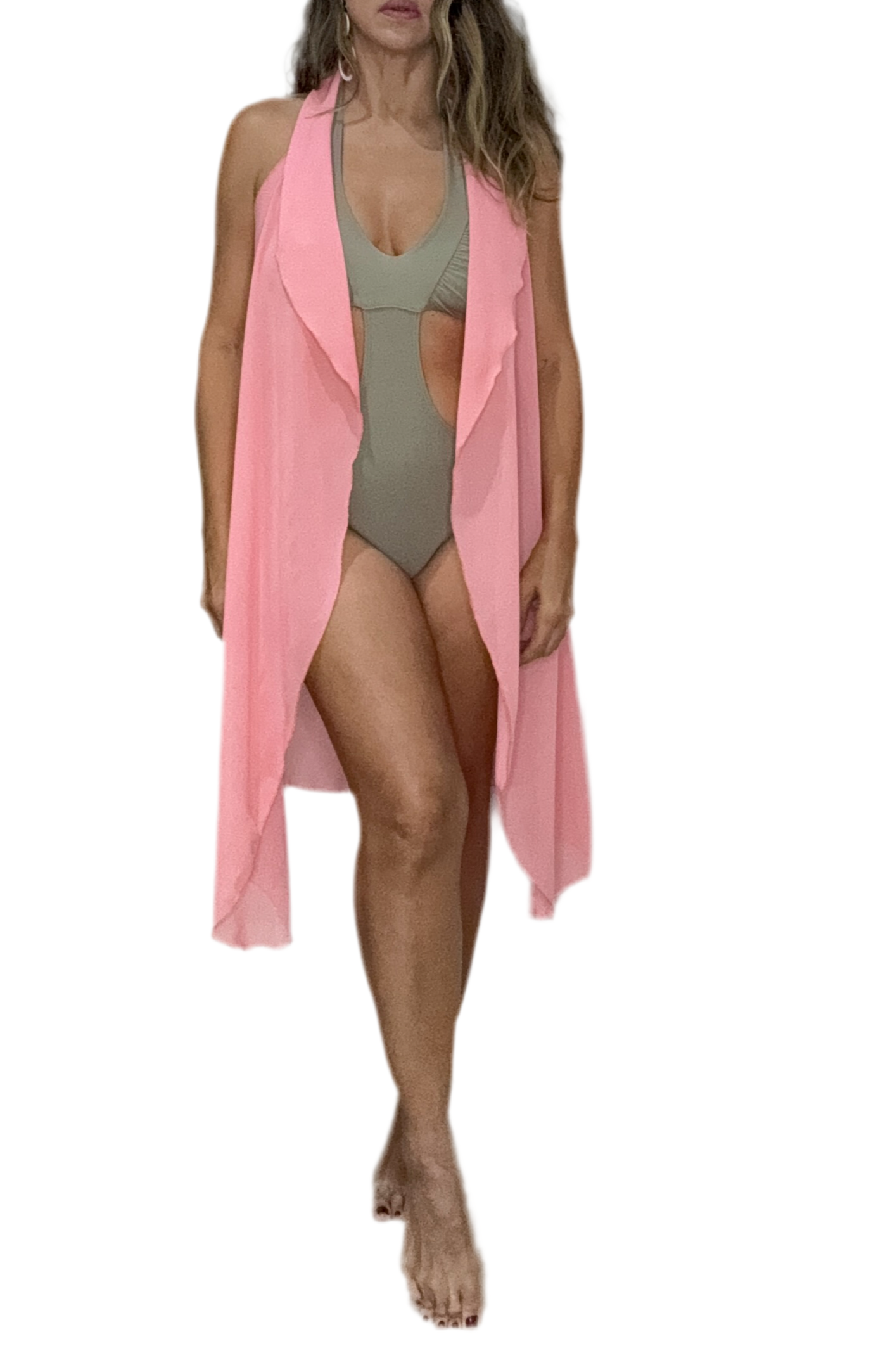 Cover Up Flirty Fearless Short Halter Dress