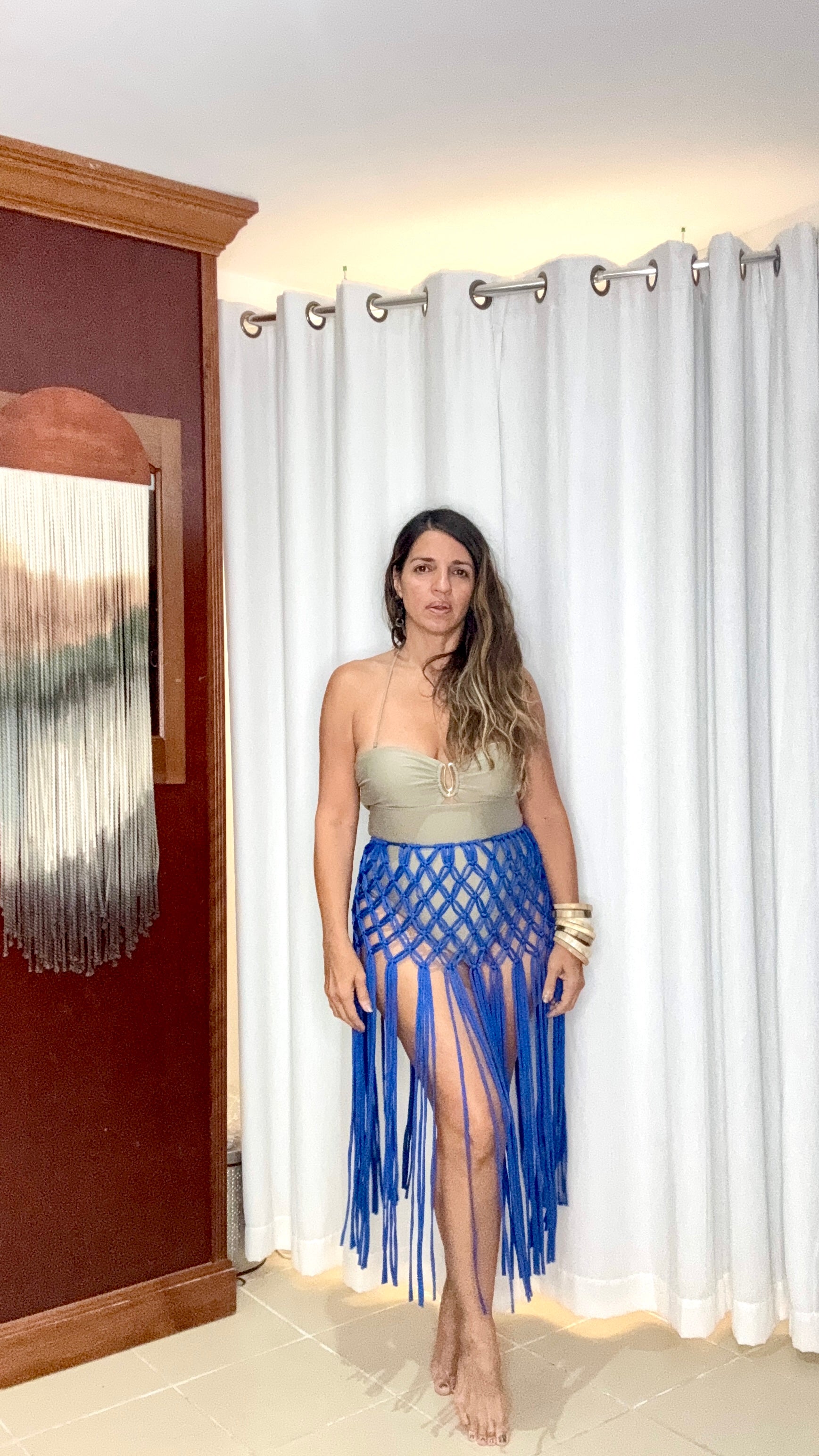 Medusa Macrame All In One Coverup