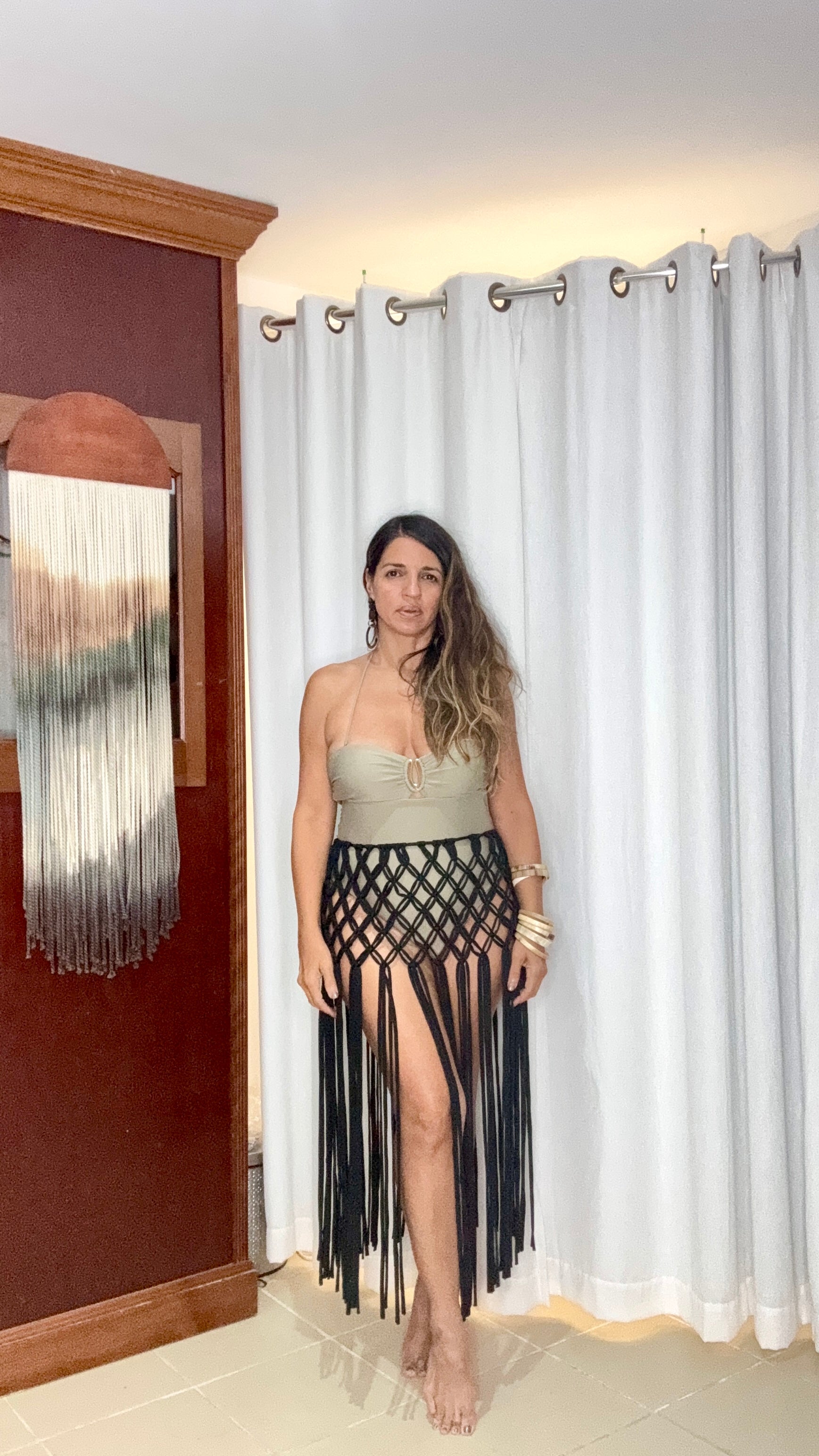 Medusa Macrame All In One Coverup