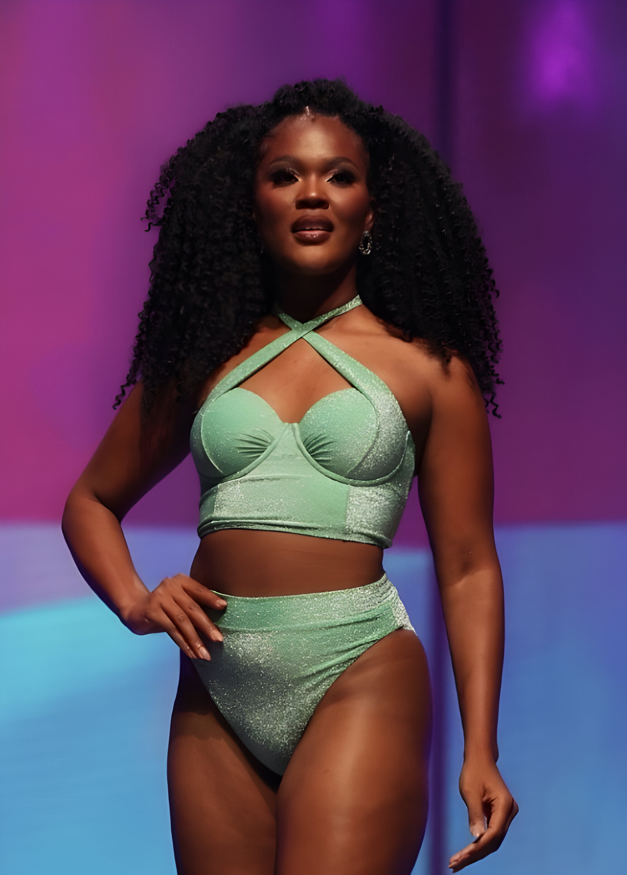 Cristi High Waisted Bikini Bottom