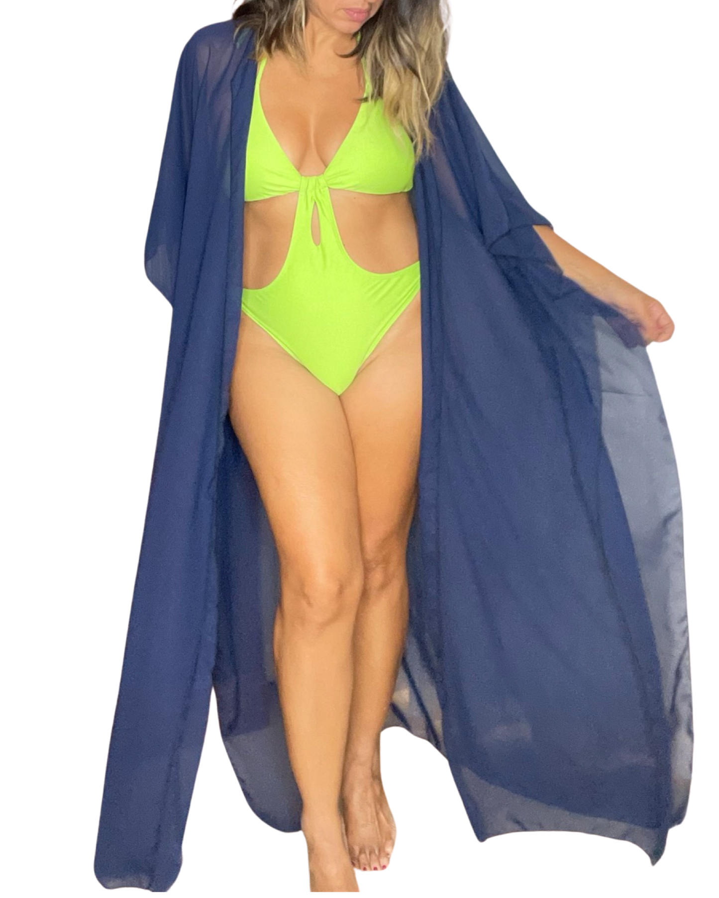 Butterfly Caftan Coverup Dress