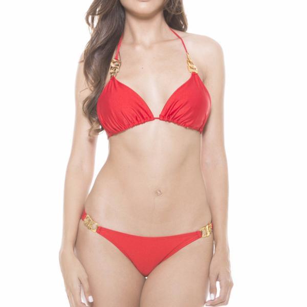 Sunny Bella Chained Triangle Bikini Top