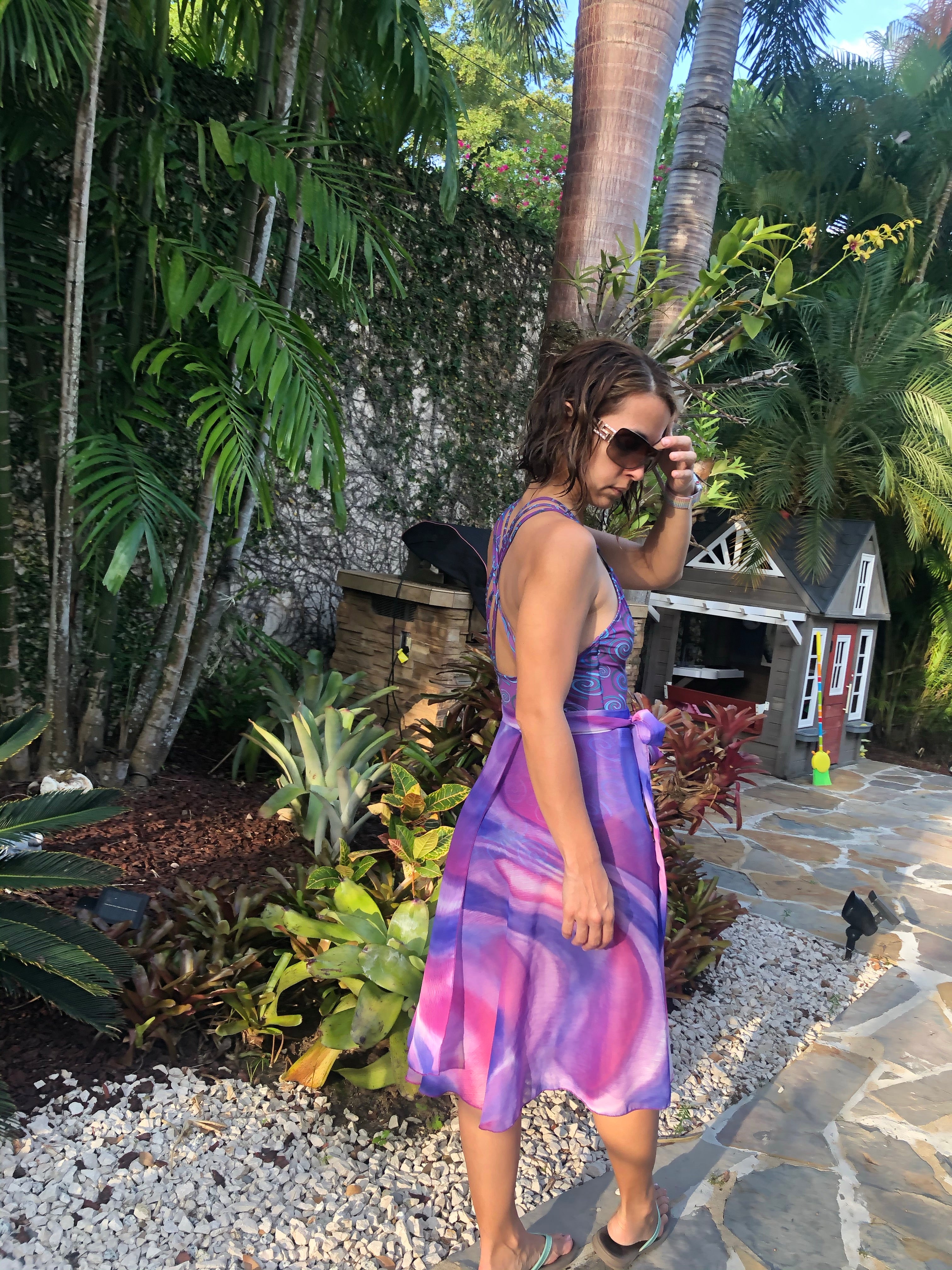 Nati Wrap Coverup Skirt
