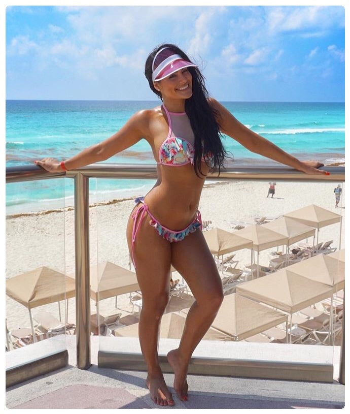Locura de Amor Ruffle Bikini Ruched Bottom