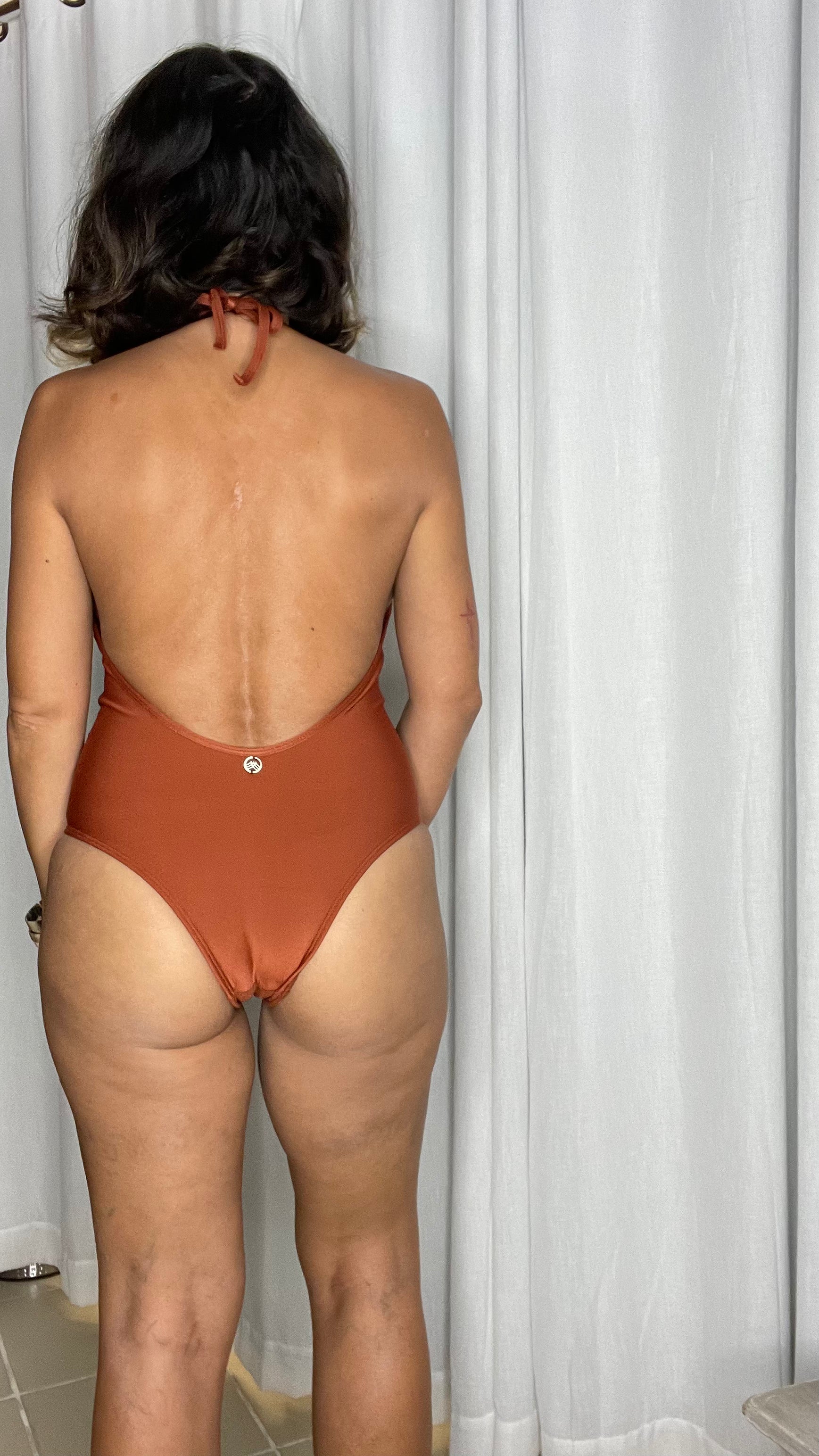 All I Need Halter One Piece Swimsuits
