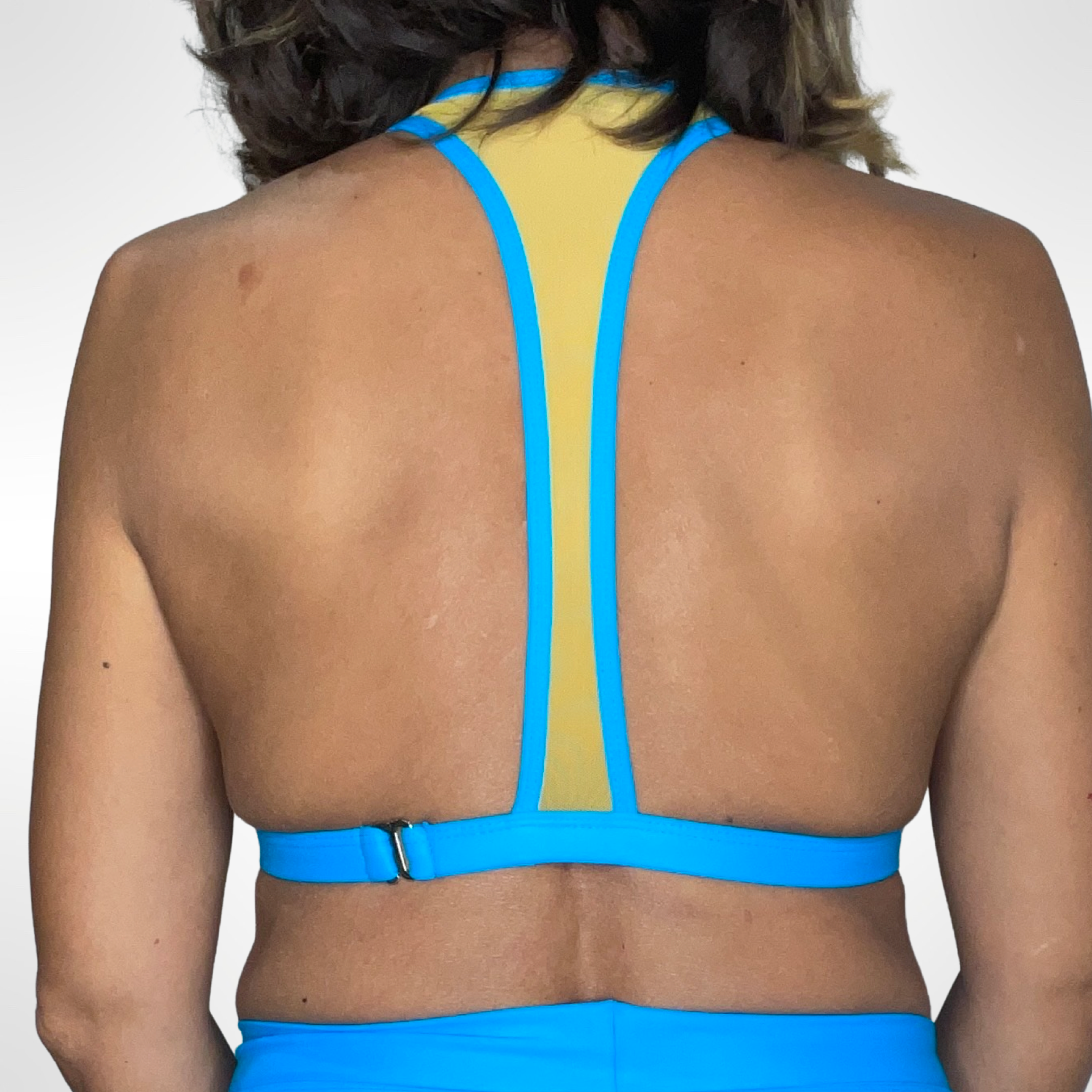 Sunset Racerback Bikini Crop Top