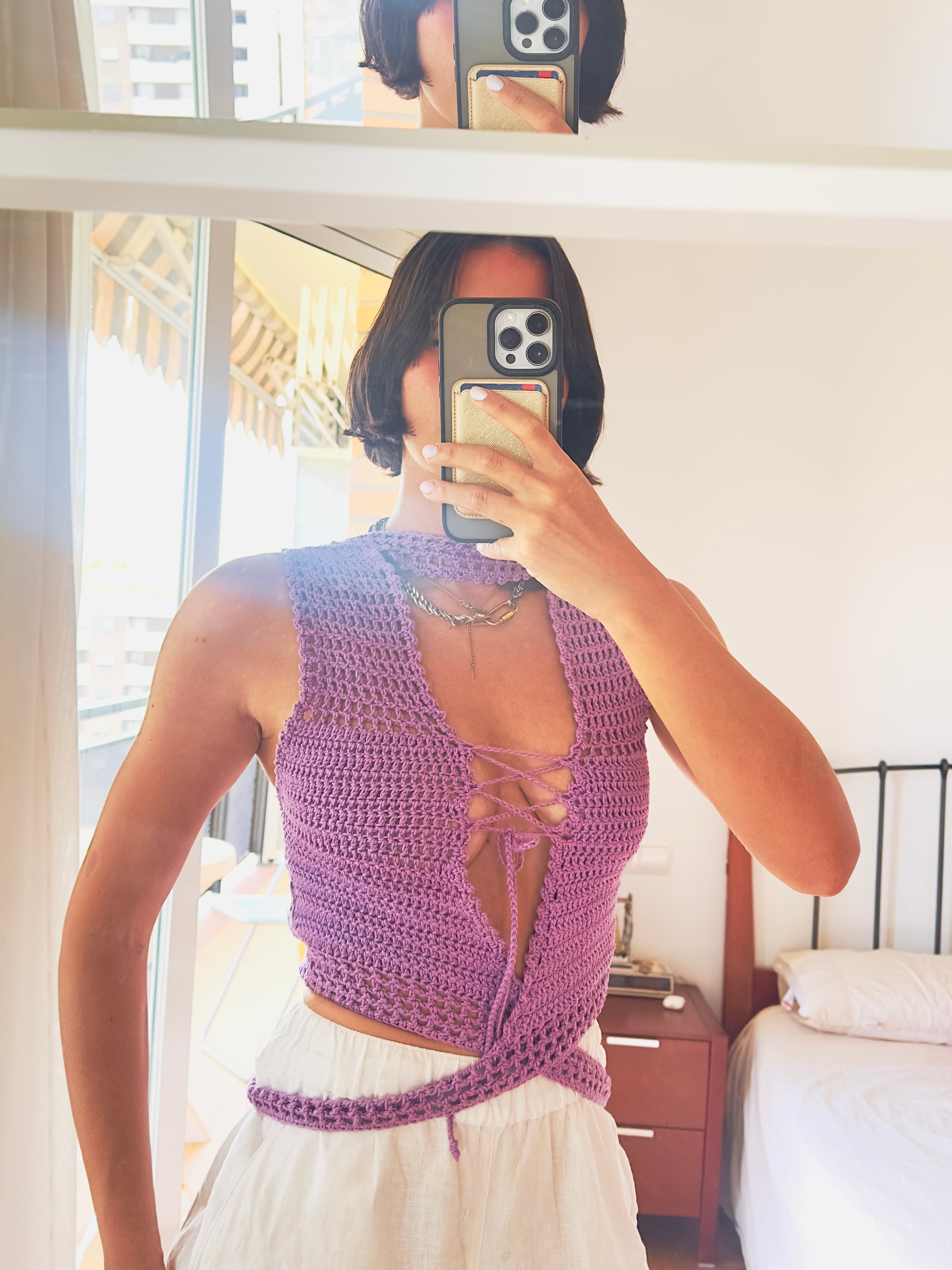 Ride or Die Crochet Top