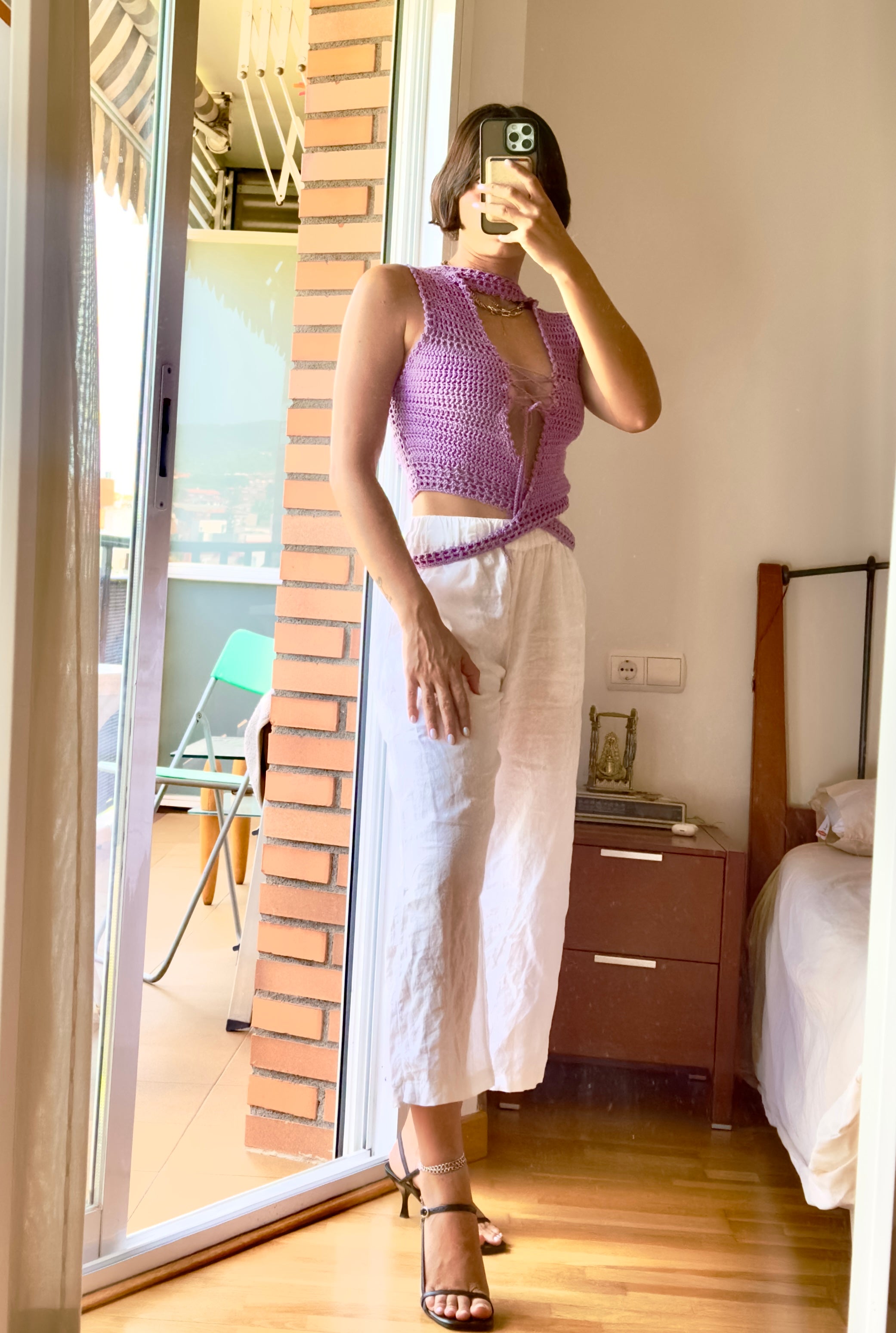 Ride or Die Crochet Top