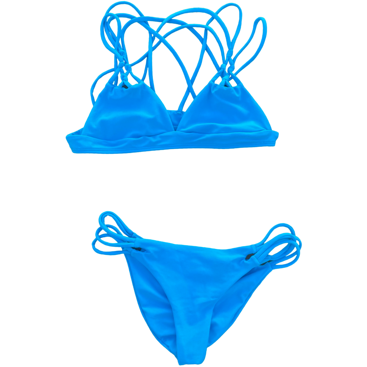 Sunshine State of Mind Knot Bralette Bikini Top