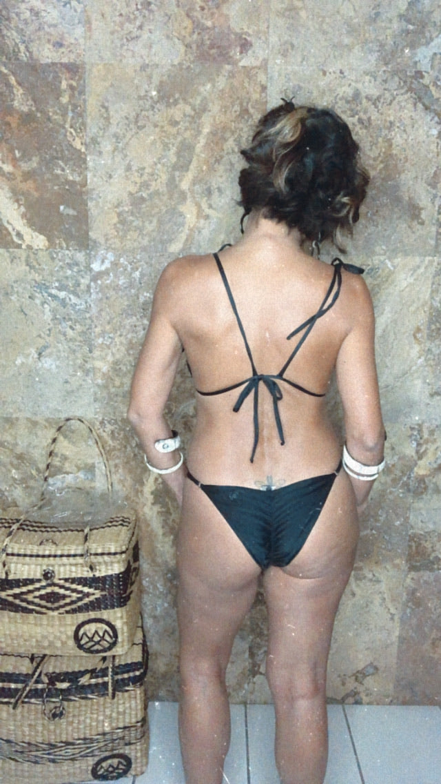 Ceti String Low Waist Adjustable Bikini Bottom