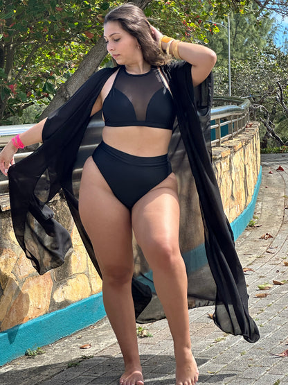 Butterfly Caftan Coverup Dress